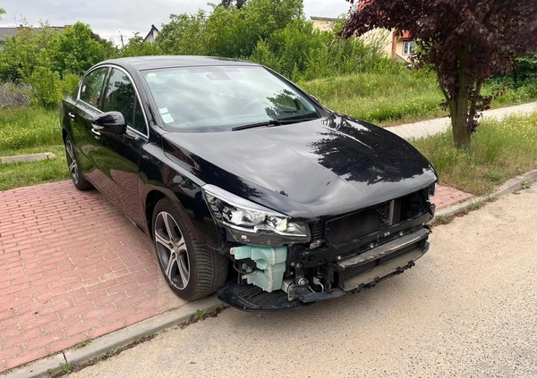 Peugeot 508 cena 32900 przebieg: 126461, rok produkcji 2017 z Turek małe 191